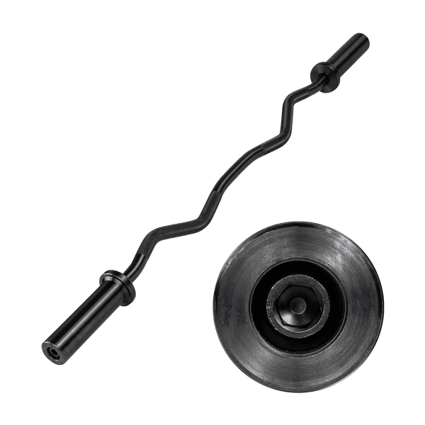Olympic Curl Bar- Black