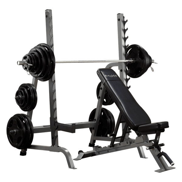 Body-Solid Bench Rack Combo