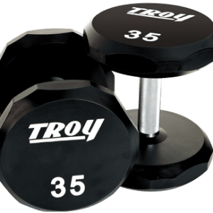 Troy Urethane 12-Sided Dumbbells