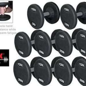 York Pro Style Dumbbell Set